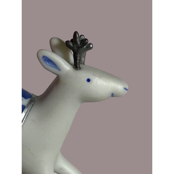 Hallmark 2001 Graceful Porcelain Reindeer Deer ornament - Picture 9 of 9